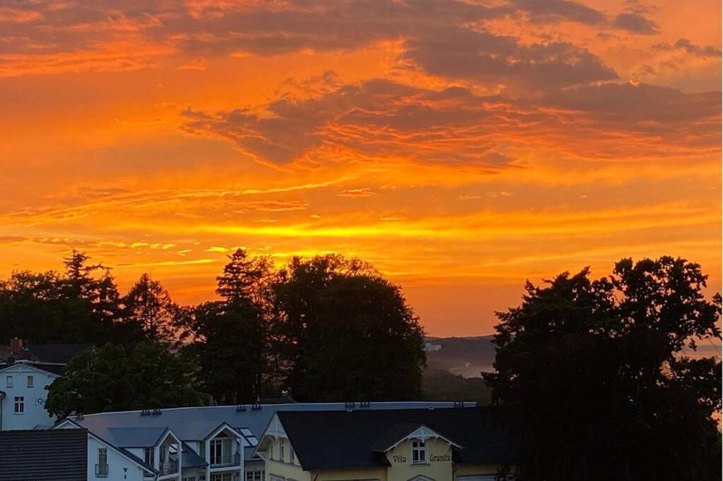 גוהרן Ferienwohnung „Abendrot“ Mit Meerblick מראה חיצוני תמונה